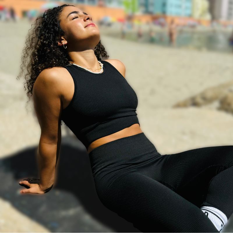 Paris Two-Piece Set (Crop Top and Leggings)