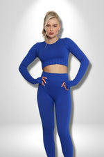 Paris Active Two-Piece Set (Long Sleeve Top and Leggings)